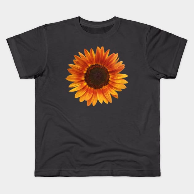 A beatiful Sunflower Kids T-Shirt by ShadowCarmin